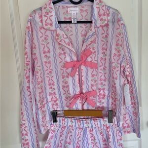 Japna Pink and Purple Floral Pajama Set